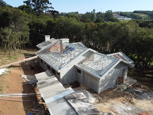 Casa com Estrutura Metálica Steel Frame